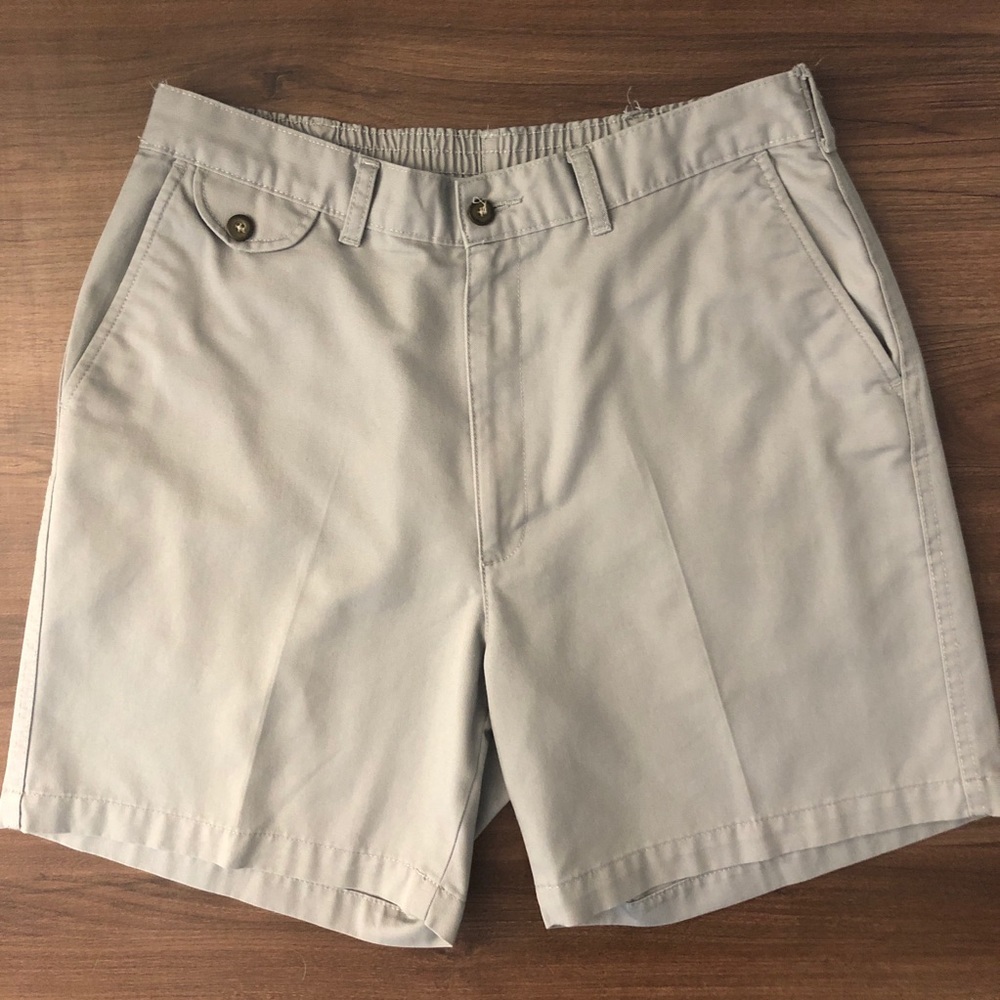 3/$30 Gray Flat Front Shorts